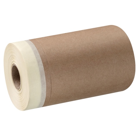 Бумага защитная укрывная с малярной лентой Color Expert Cover Quick 9669 / Колор Эксперт