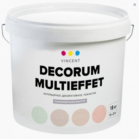 Покрытие структурное Vincent Decorum Multieffet / Винсент Мультиэффект