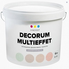 Покрытие структурное Vincent Decorum Multieffet / Винсент Мультиэффект