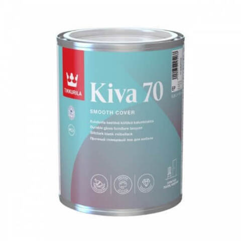 Лак для мебели Tikkurila Kiva 70 / Тиккурила Кива 70 глянцевый