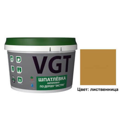 Шпатлевка акриловая по дереву VGT Экстра / ВГТ