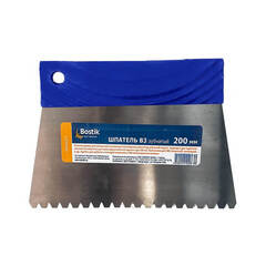 Шпатель зубчатый для клея Bostik / Бостик
