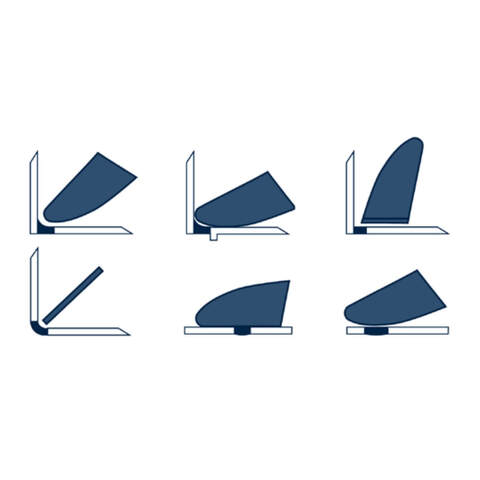 Шпатель специальный для выравнивания швов герметика Bostik Perfect Seal / Бостик