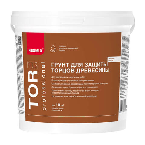 Состав для торцов древесины Neomid Tor Plus / Неомид Тор Плюс