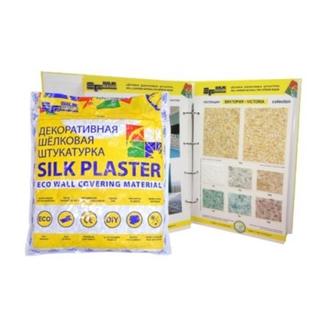 Жидкие обои Silk Plaster Виктория / Силк Пластер