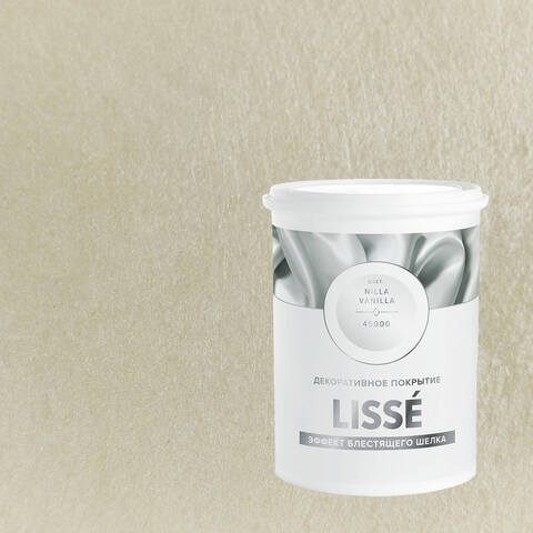 Декоративная штукатурка с эффектом блестящего шелка Vincent Decor Lisse / Винсент Декор Лиссе