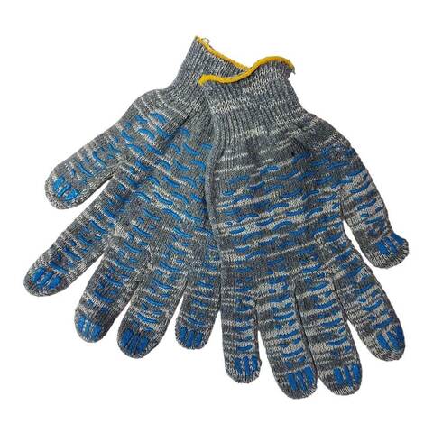 Перчатки рабочие трикотажные Эконом с ПВХ