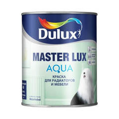 Краска для радиаторов и мебели Dulux Master Lux Aqua 70 / Дюлакс Мастер Люкс Аква 70 глянцевая