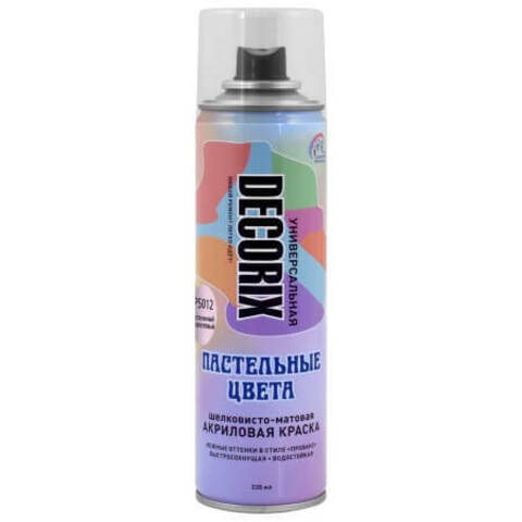 Краска акриловая универсальная Decorix Пастельные цвета / Декорикс