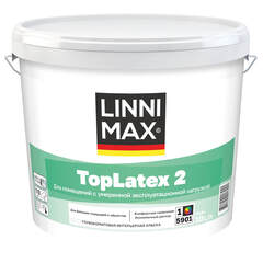 Краска интерьерная латексная Linnimax TopLatex 2 / Линнимакс Топлатекс