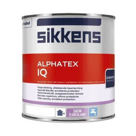 Краска универсальная Sikkens Alphatex IQ / Сиккенс Альфатекс АйКью полуматовая