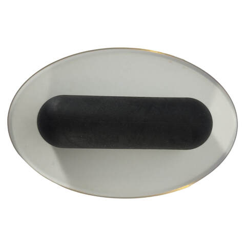 Мини-кельма овальная пластиковая прозрачная STMDecor RSL33-4 / СТМДекор