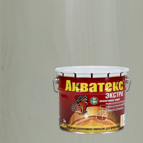 Защитно-декоративное покрытие для древесины Акватекс Экстра