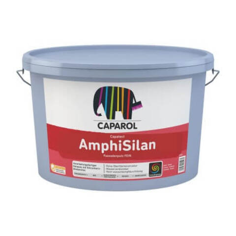 Штукатурка на основе силиконовых смол Capatect AmphiSilan Fassadenputz FEIN / Капарол Амфисилан