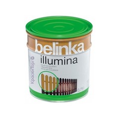 Укрывное лазурное покрытие для осветления цвета древисины Belinka Illumina / Белинка Иллюмина