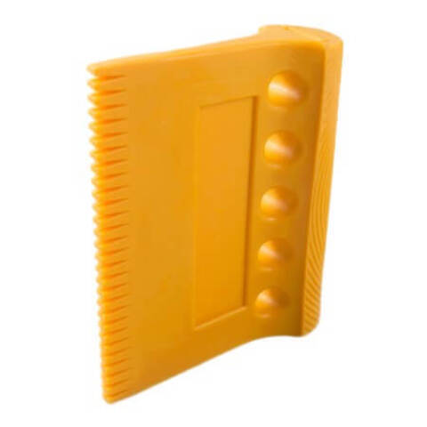 Скребок-аппликатор резиновый с эффектом дерева STMDecor MS4 / СТМдекор