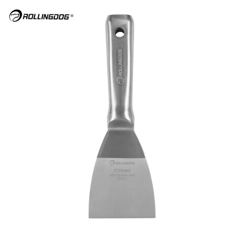 Шпатель малярный цельнометаллический из нержавеющей стали Rollingdog Beauceron / Роллингдог
