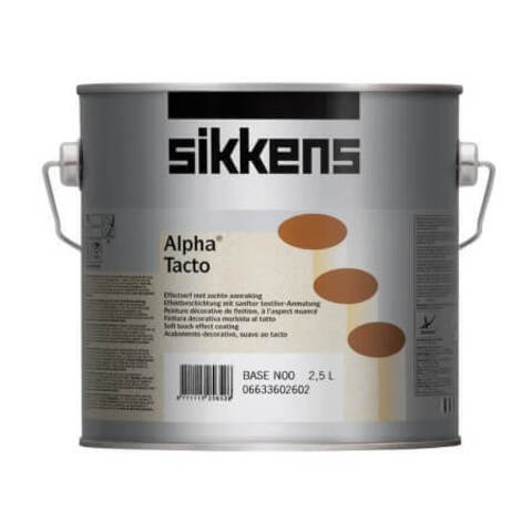 Декоративная штукатурка с эффектом замши Sikkens Alpha Tacto / Сиккенс Альфа Такто