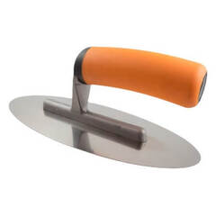 Кельма венецианская овальная с прорезиненной ручкой STMDecor D2140PO / СТМДекор