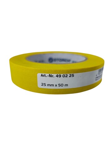 Лента малярная бумажная жёлтая Storch Premium Easy Paper / Шторх