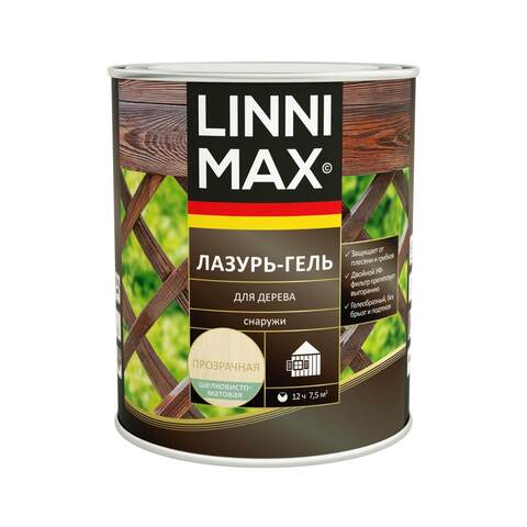 Лазурь-гель для дерева Linnimax / Линнимакс