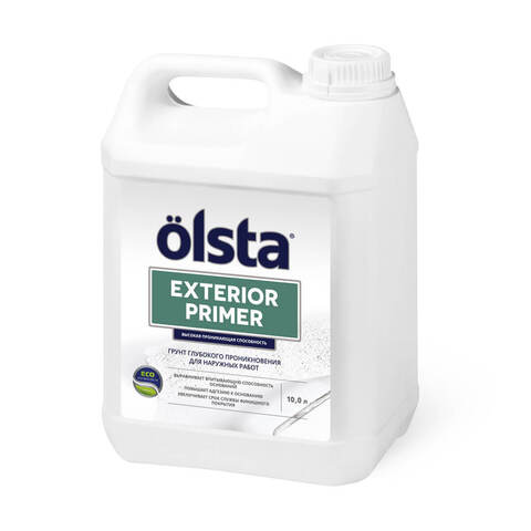 Грунт глубокого проникновения для наружных работ Olsta Exterior Primer / Ольста Экстериор Праймер