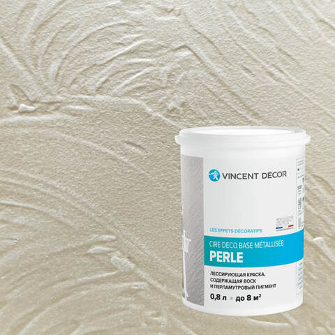 Краска декоративная лессирующая с воском Vincent Decor Cire Deco / Винсент Декор Сир Деко