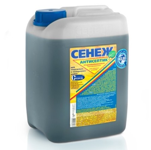 Антисептик-консервант трудновымываемый для древесины Сенеж