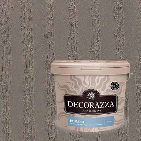 Декоративная штукатурка с эффектом камня травертина Decorazza Romano / Декорацца Романо