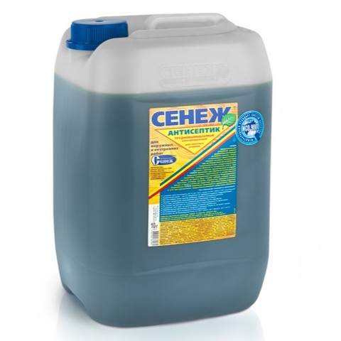 Антисептик-консервант трудновымываемый для древесины Сенеж