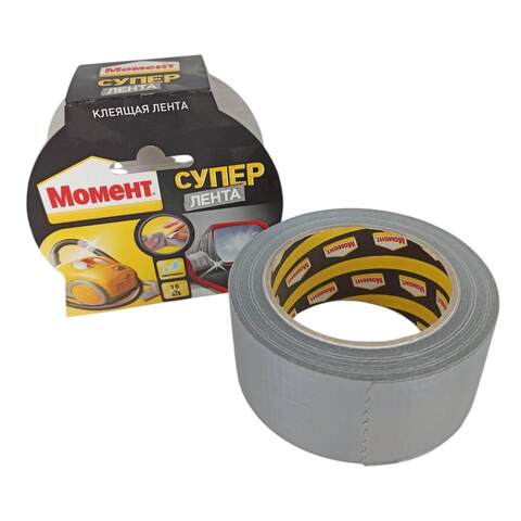 Лента клеящая серебряная Момент Супер Лента