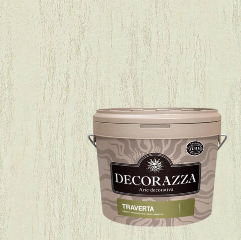Декоративная штукатурка с эффектом камня травертина Decorazza Traverta / Декорацца Траверта