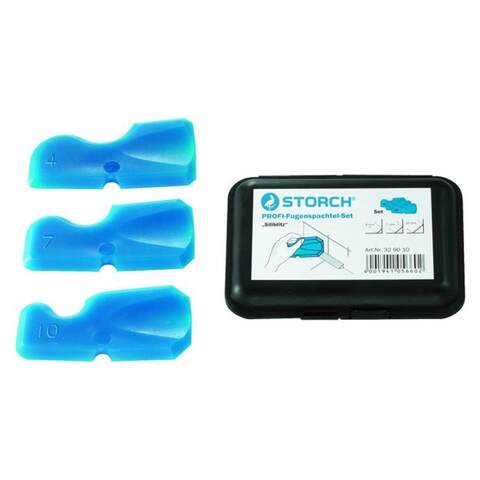 Набор силиконовых шпателей для затирки швов Storch Profi Fugenspachtel Set / Шторх