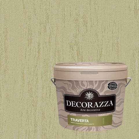 Декоративная штукатурка с эффектом камня травертина Decorazza Traverta / Декорацца Траверта