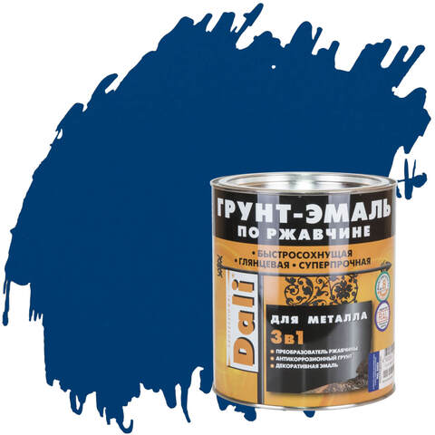 Грунт-эмаль по ржавчине 3 в 1 Dali / Дали