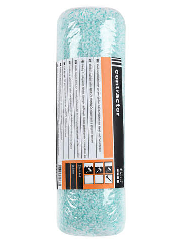 Валик Contractor Roughtex 8743 полимикс 17мм / Контрактор Рутекс