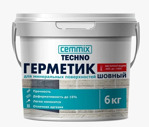 Герметик акриловый шовный для минеральных поверхностей Cemmix / Цеммикс