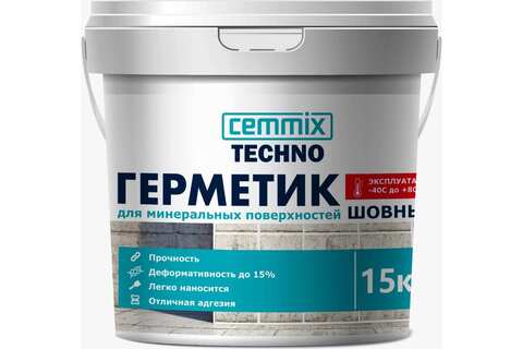 Герметик акриловый шовный для минеральных поверхностей Cemmix / Цеммикс