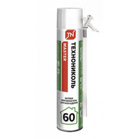 Пена монтажная бытовая Технониколь 60 Master / Мастер
