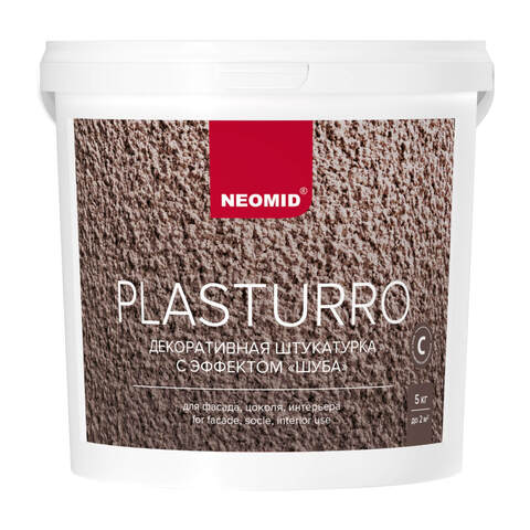 Штукатурка декоративная Neomid Plasturro Шуба / Неомид Пластурро