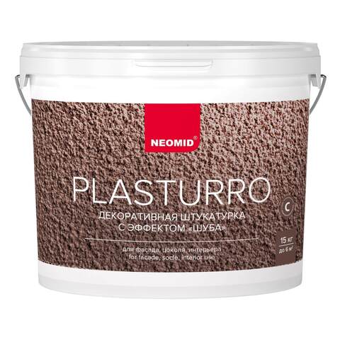 Штукатурка декоративная Neomid Plasturro Шуба / Неомид Пластурро