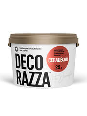 Лессирующий матовый восковой состав Decorazza Cera Decor / Декорацца Чера Декор