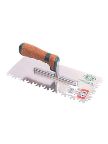 Кельма плиточника, зуб снежинка Olejnik 127128-KFRD / Олейник