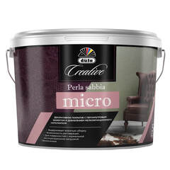 Декоративное покрытие с перламутровым эффектом Dufa Creative Perla Sabbia Micro / Дюфа Креатив