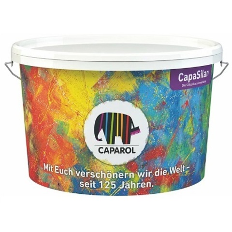 Краска для стен и потолков Caparol CapaSilan / Капарол КапаСилан глубокоматовая