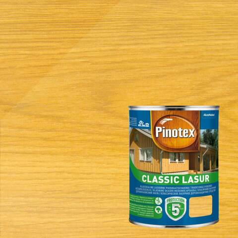 Пропитка деревозащитная Pinotex Classic Lasur / Пинотекс Классик Лазурь