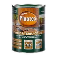 Масло для террас и садовой мебели Pinotex Wood&Terrace Oil / Пинотекс Вуд Террас Ойл