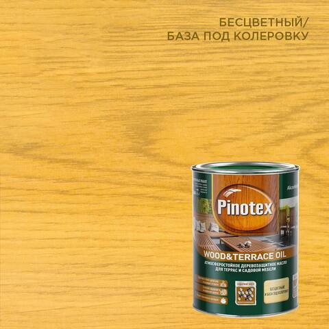 Масло для террас и садовой мебели Pinotex Wood&Terrace Oil / Пинотекс Вуд Террас Ойл