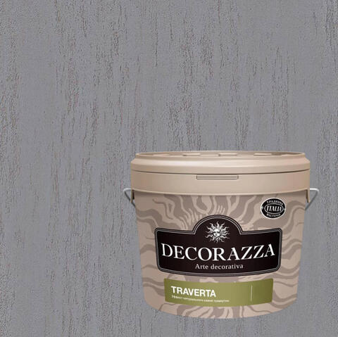 Декоративная штукатурка с эффектом камня травертина Decorazza Traverta / Декорацца Траверта