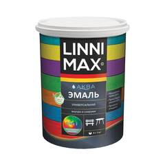 Эмаль универсальная Linnimax Аква шелковисто-матовая / Линнимакс